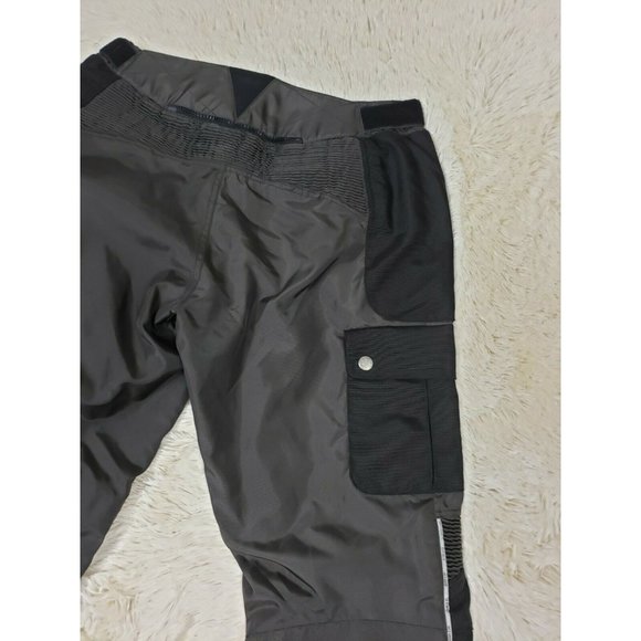 Cafe Racer Men's Size 36 Waterproof Breathable Motorcycle Pants Black Padded T - Picture 6 of 12